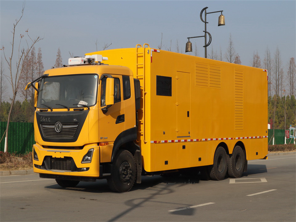 東風天龍后雙橋電源車 東風天龍后雙橋電源車