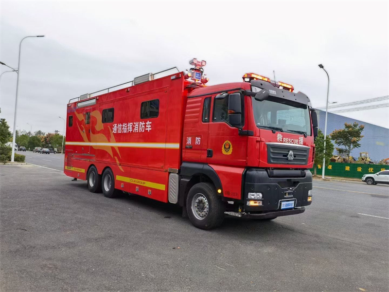 重汽汕德卡應急指揮車 重汽汕德卡應急指揮車