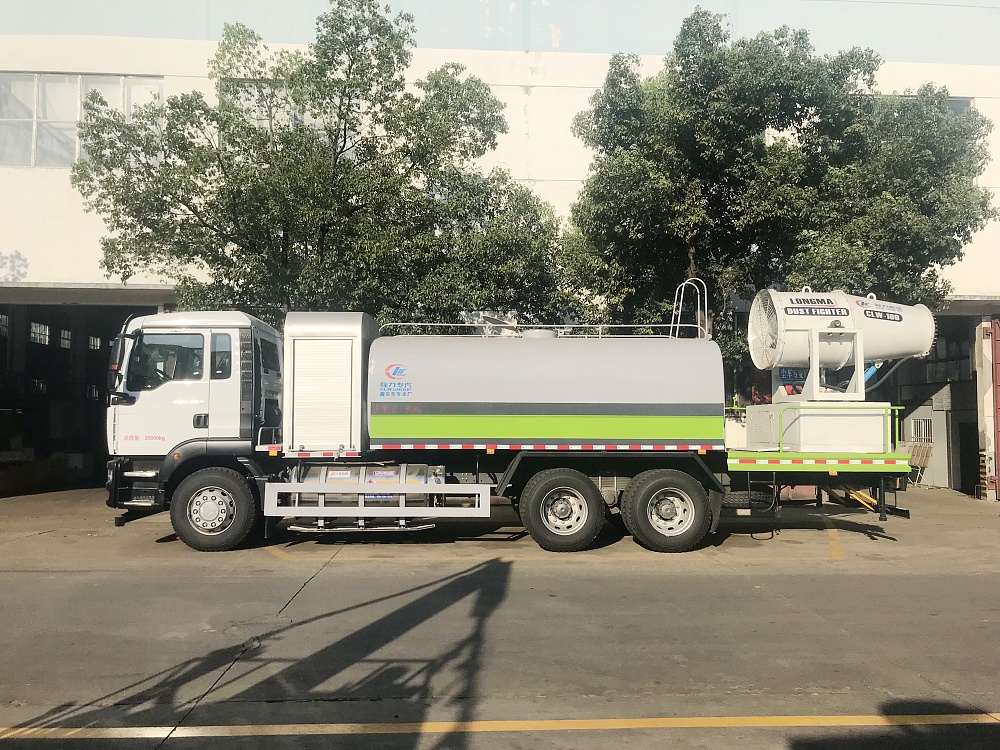 重汽汕德卡后雙橋霧炮車(chē)國(guó)六16立方/50-120米霧炮 重汽汕德卡后雙橋霧炮車(chē)國(guó)六16立方/50-120米霧炮