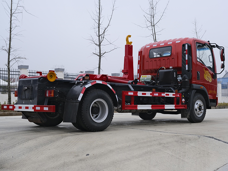 重汽豪曼勾臂垃圾車 重汽豪曼勾臂垃圾車
