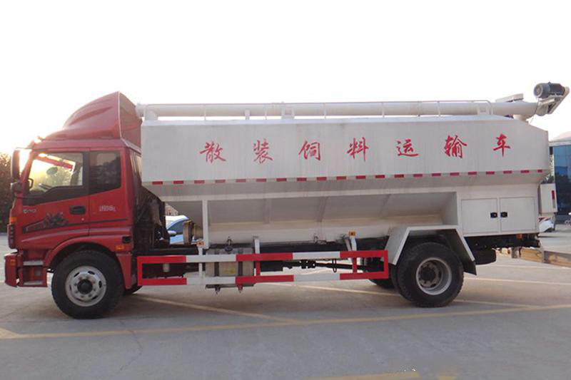 福田歐曼20方散裝飼料運輸車 福田歐曼20方散裝飼料運輸車