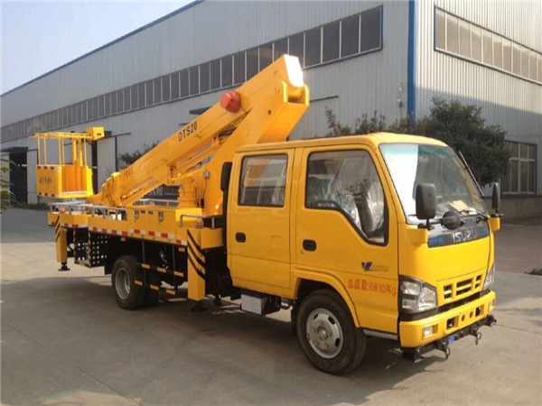 國六慶鈴雙排18米高空作業(yè)車 國六慶鈴雙排18米高空作業(yè)車
