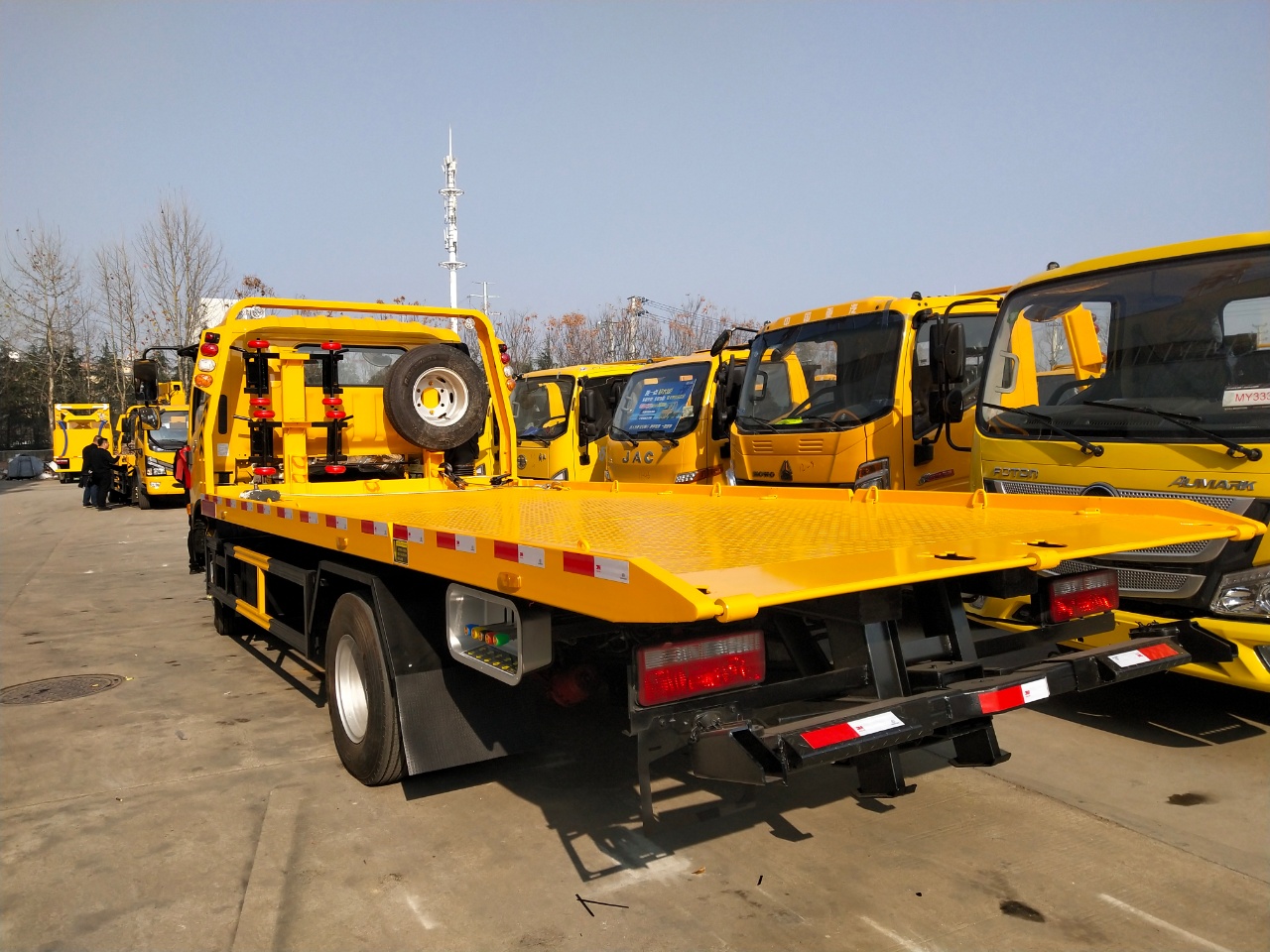 國六東風多利卡黃牌清障車 國六東風多利卡黃牌清障車