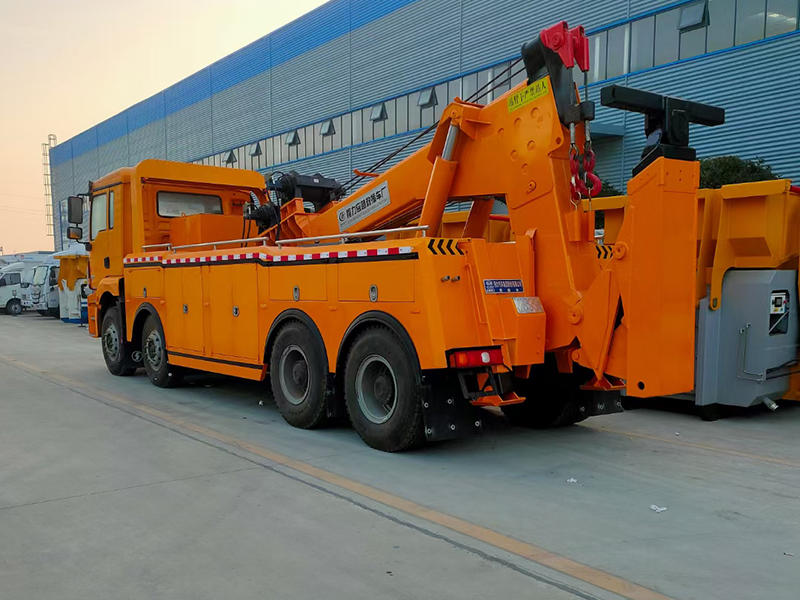 陜汽前四后八一拖一清障車 陜汽前四后八一拖一清障車