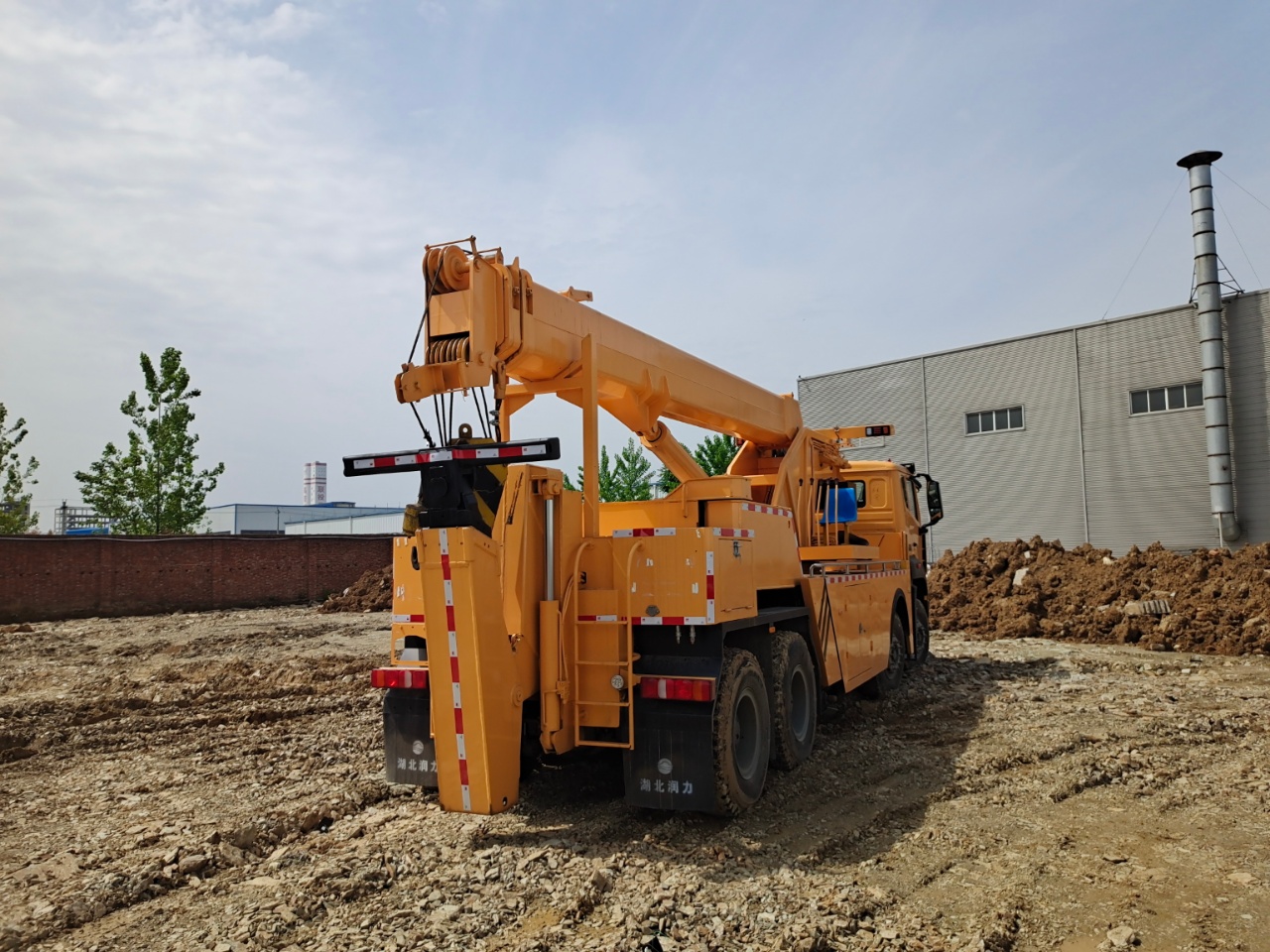重汽豪沃NX前四后八拖吊分離重型清障車 重汽豪沃NX前四后八拖吊分離重型清障車