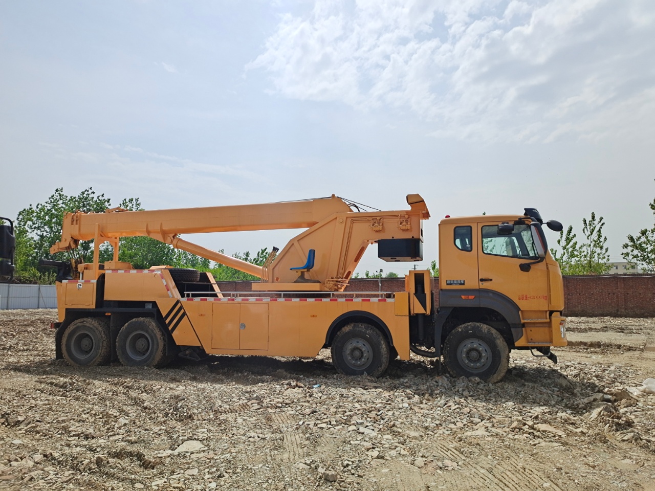 重汽豪沃NX前四后八拖吊分離重型清障車 重汽豪沃NX前四后八拖吊分離重型清障車