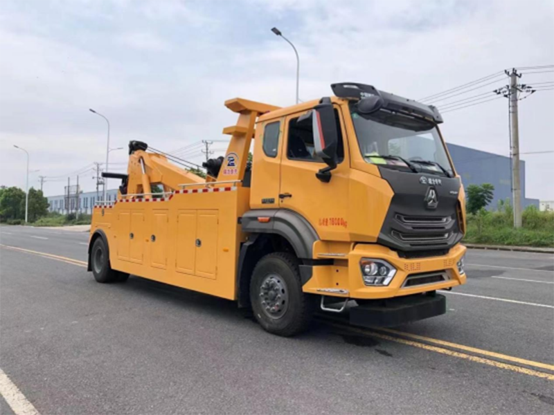 國六重汽豪瀚拖吊聯體黃牌清障車 國六重汽豪瀚拖吊聯體黃牌清障車