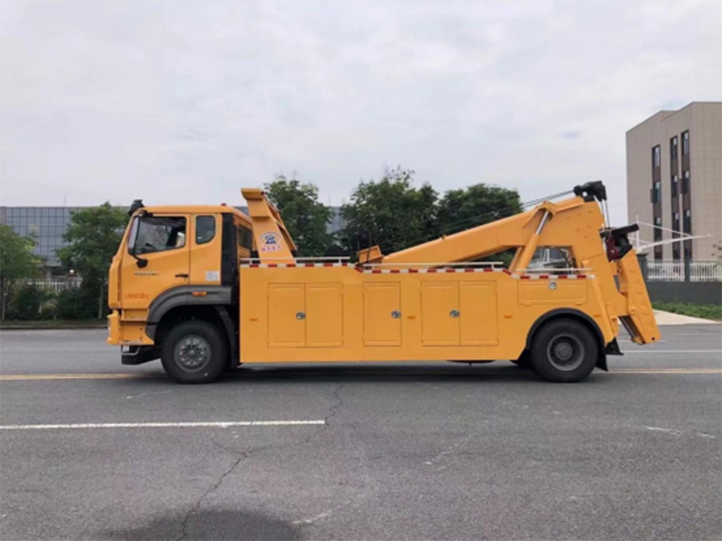 國六重汽豪瀚拖吊聯體黃牌清障車 國六重汽豪瀚拖吊聯體黃牌清障車