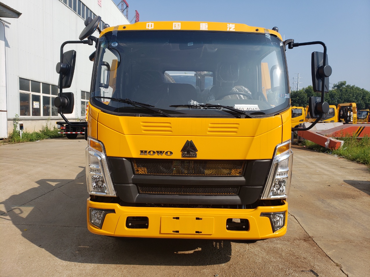 重汽豪沃一拖二清障車 重汽豪沃一拖二清障車