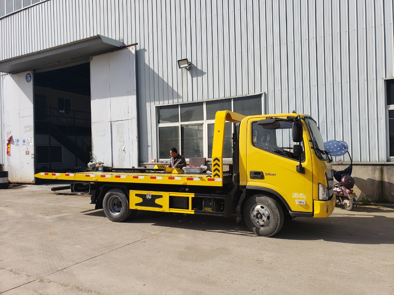 國六藍牌歐馬可清障車 國六藍牌歐馬可清障車